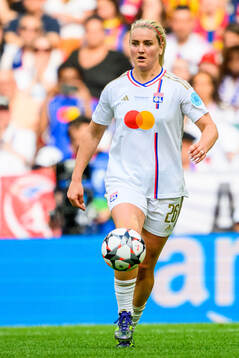 Lindsey Horan of Lyon