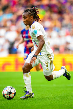 Melchie Dumornay of Lyon