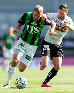 GAIS Gustav Lundgren och Häckens Adam Lundkvist