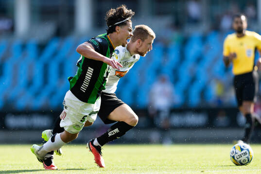 GAIS William Milovanovic och Häckens Simon Gustafson