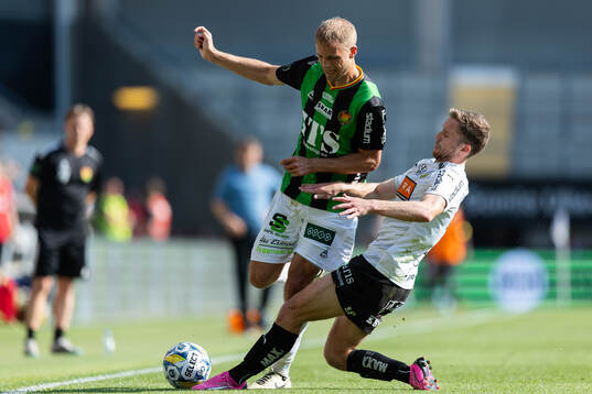 GAIS Gustav Lundgren och Häckens Adam Lundkvist