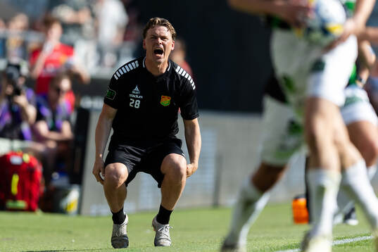 GAIS tränare Fredrik Holmberg