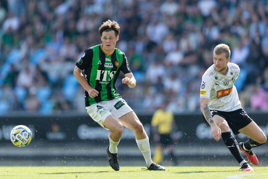 GAIS Axel Henriksson och Häckens Simon Gustafson
