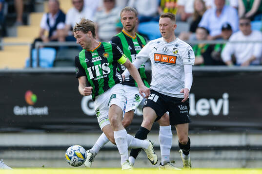 GAIS August Wängberg och Gustav Lundgren mot Häckens