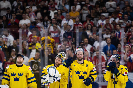 Bläddra bland fler bilder av 2024 IIHF Ice Hockey World Championship, semifinal, Sweden - Czech Republic