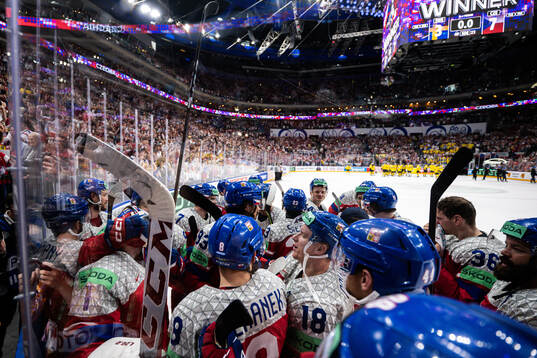 The players of Czech Republic celebrates
