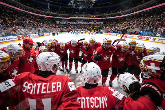 Bläddra bland fler bilder av 2024 IIHF Ice Hockey World Championship, semifinal, Canada - Switzerland 