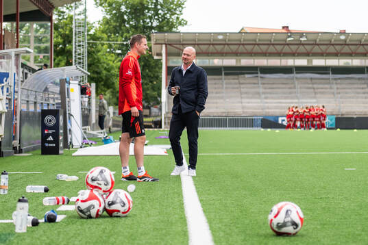 FC Rosengårds tränare Joel Kjetselberg