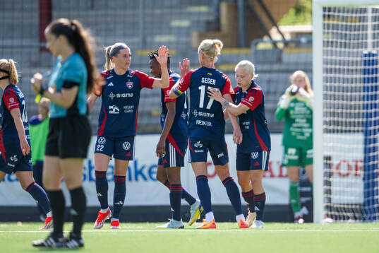 FC Rosengårds Olivia Schough, Caroline Seger och Anni