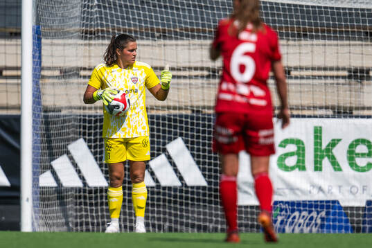 FC Rosengårds målvakt Eartha Cumings