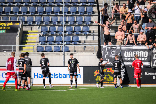 Örebros spelare deppar