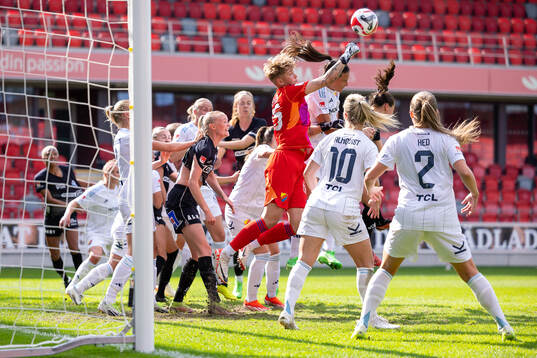 Djurgårdens målvakt Gina Schuller