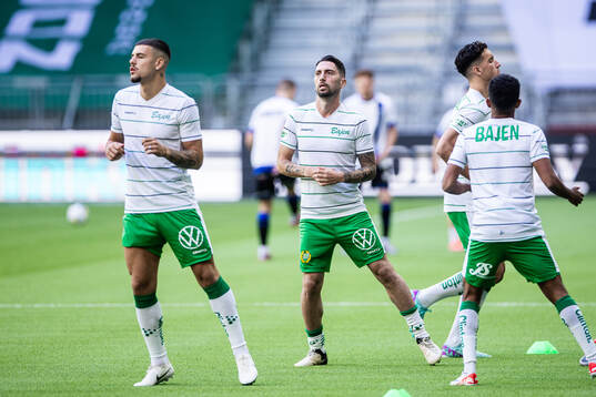 Hammarbys Edvin Kurtulus och Nahir Besara