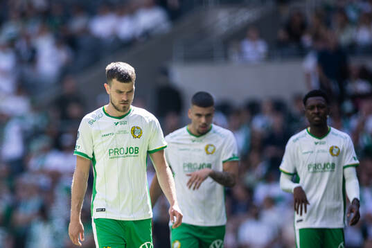 Hammarbys Pavle Vagić deppar