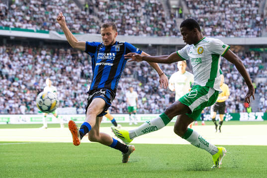 Sirius Melker Heier och Hammarbys Bouzomana Toure