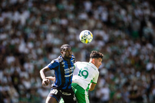 Sirius Patrick Nwadike och Hammarbys Deniz Gul