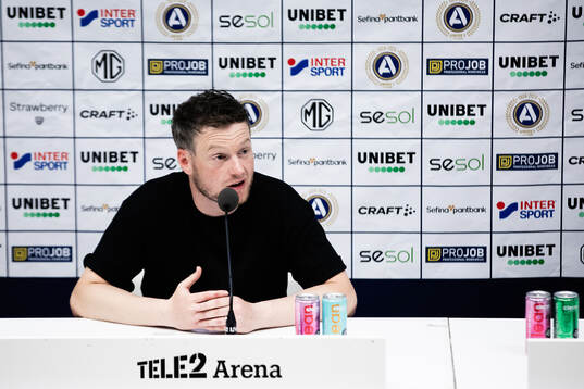 Hammarbys tränare Kim Hellberg