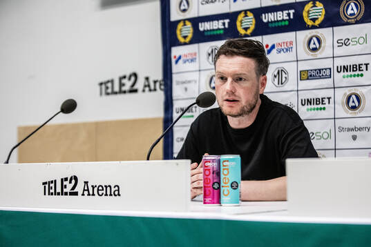 Hammarbys tränare Kim Hellberg