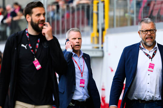 Helsingborgs ordförande Fredrik Karlsson och