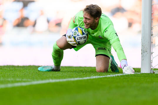 Helsingborgs målvakt Kalle Joelsson