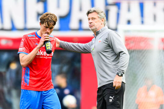 Helsingborgs Thomas Pauck Rogne deppar