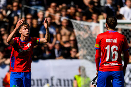 Helsingborgs Lukas Kjellnäs deppar