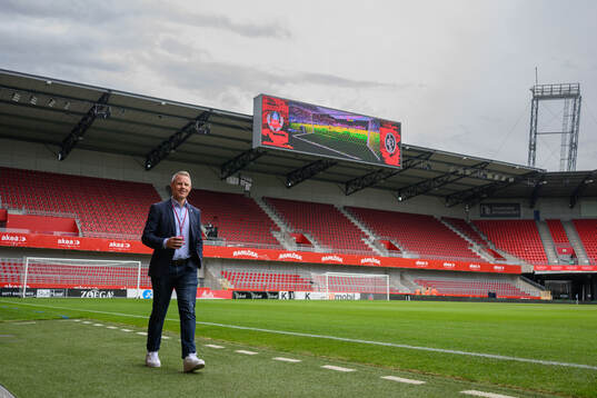 Helsingborgs ordförande Fredrik Karlsson