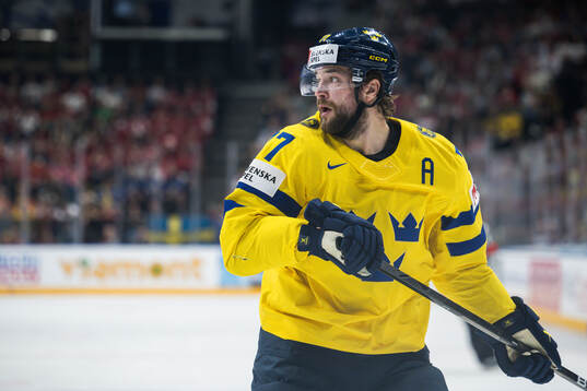 Victor Hedman of Sweden