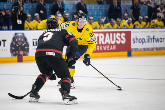 Rasmus Dahlin of Sweden
