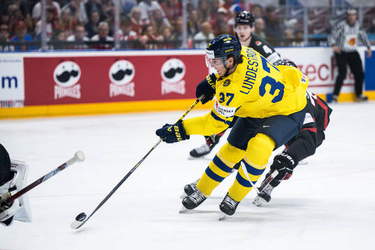 Isac Lundeström of Sweden