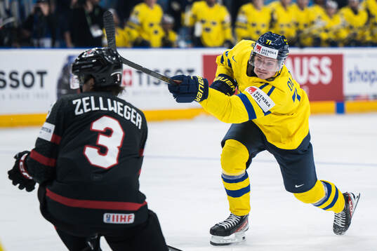Victor Olofsson of Sweden