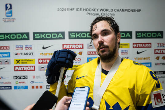 Marcus Johansson of Sweden