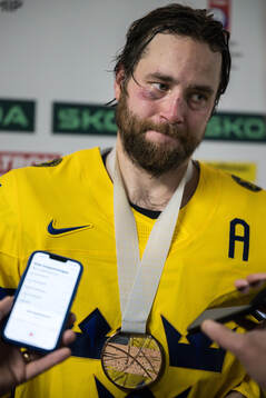 Victor Hedman of Sweden