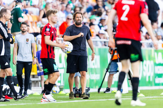 Brommapojkarnas tränare Olof Mellberg