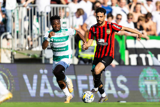 Västerås Henry Offia och Brommapojkarnas Daleho Irandust