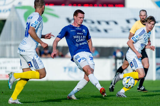 Trelleborgs Zander Hyltoft och GIF Sundsvalls Pontus Engblom
