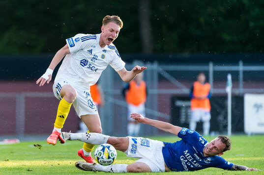 GIF Sundsvalls Hugo Aviander och Trelleborgs Filip Bohman
