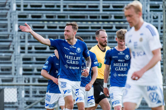 Trelleborgs Filip Bohman jublar