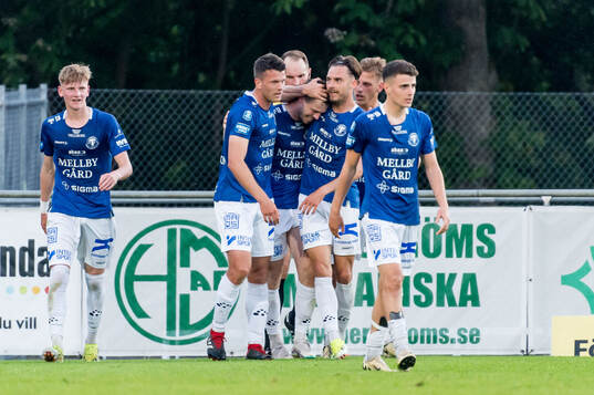 Trelleborgs Nicolas Mortensen jublar