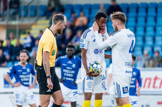 GIF Sundsvalls Yaqub Finey och Ludvig Svanberg