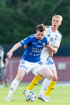 Trelleborgs Nicolas Mortensen och GIF Sundsvalls Pontus