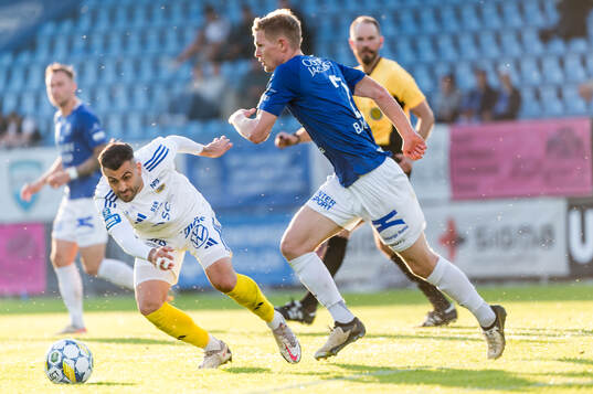 Trelleborgs Fritiof Björkén och GIF Sundsvalls Marc