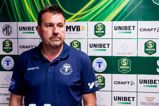 Trelleborgs tränare Stefan Jacobsson