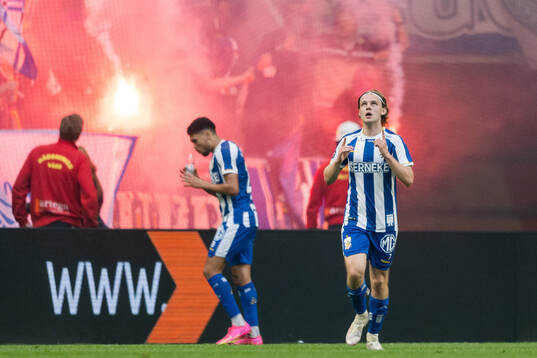 IFK Göteborgs Oscar Pettersson jublar