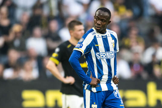 IFK Göteborgs Malick Junior Yalcouye deppar