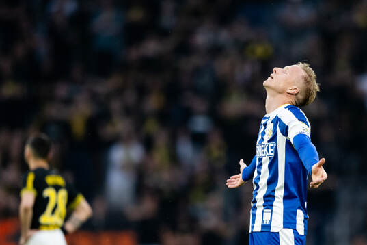 IFK Göteborgs Oscar Wendt jublar