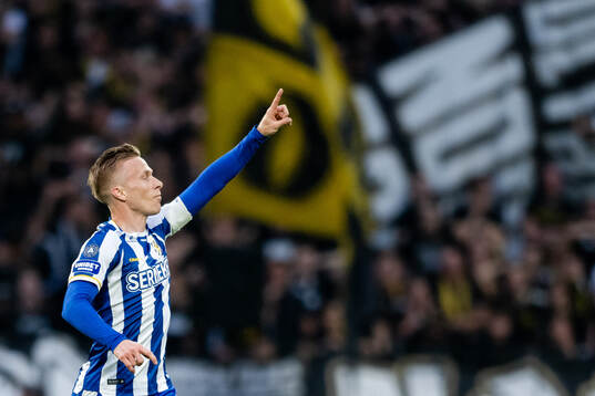 IFK Göteborgs Oscar Wendt jublar