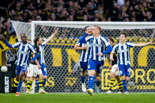 IFK Göteborgs Oscar Wendt jublar