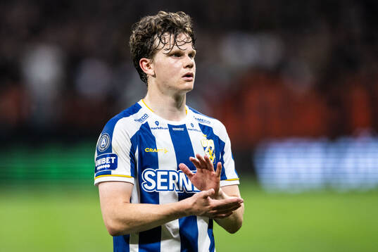 IFK Göteborgs Kolbeinn Thordarson deppar