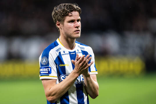 IFK Göteborgs Gustaf Norlin deppar